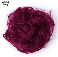 HKM-362131 Vibrant Colorful Hair Rings - 46 Shades for Styling and Accessories
