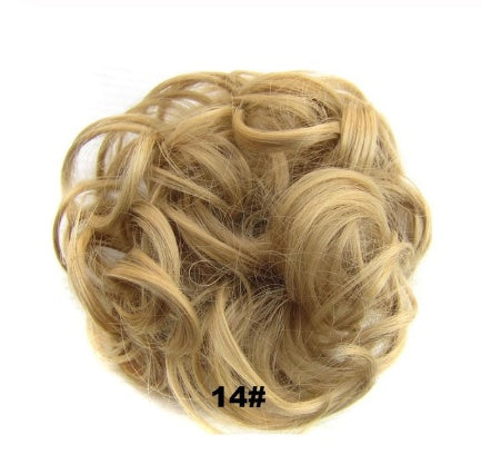 HKM-362131 Vibrant Colorful Hair Rings - 46 Shades for Styling and Accessories