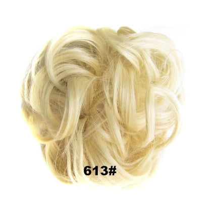 HKM-362131 Vibrant Colorful Hair Rings - 46 Shades for Styling and Accessories