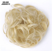 HKM-362131 Vibrant Colorful Hair Rings - 46 Shades for Styling and Accessories
