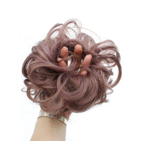 HKM-362131 Vibrant Colorful Hair Rings - 46 Shades for Styling and Accessories