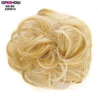 HKM-362131 Vibrant Colorful Hair Rings - 46 Shades for Styling and Accessories