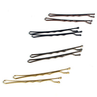 HKM-721427 Elegant Geometric Metal Hairpin with Non-Shedding Red Paint - 5cm Length