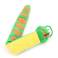HKM-314323 Squeaky Snake Snuffle Toy for Dogs - Interactive Puzzle Training Mat for Foraging and Chewing Activities