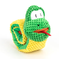 HKM-314323 Squeaky Snake Snuffle Toy for Dogs - Interactive Puzzle Training Mat for Foraging and Chewing Activities