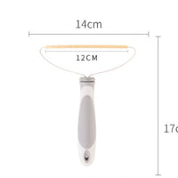 HKM-722899 Pet Hair Removal Tool for Carpets, Upholstery, and Furniture - Heavy-Duty Fuzz Remover with Copper and Stainless Steel Design