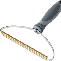 HKM-722899 Pet Hair Removal Tool for Carpets, Upholstery, and Furniture - Heavy-Duty Fuzz Remover with Copper and Stainless Steel Design
