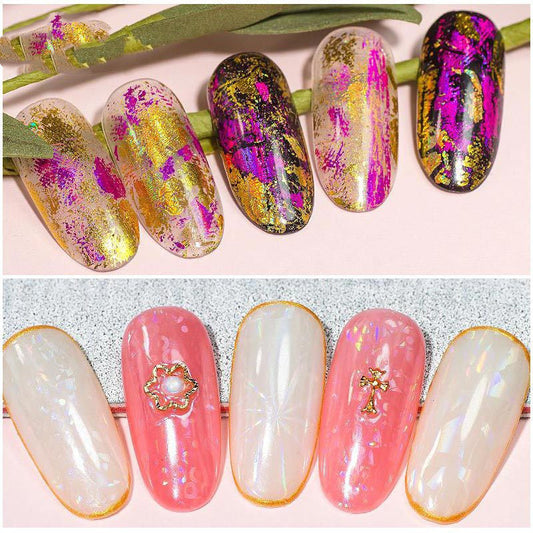 HKM-073875 Transparent Transfer Gel for Nail Art - 10ML, Compatible with UV & LED Lamps