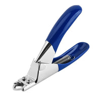 HKM-703635 Professional Stainless Steel Dog Nail Clippers with Safety Stop - Straight Edge Nail Trimmers for Easy Grooming