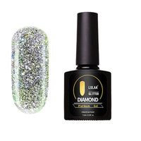 HKM-138259 Platinum Nail Polish Adhesive - 7.5ml Soft & Shiny Formula for Nail Art Applications