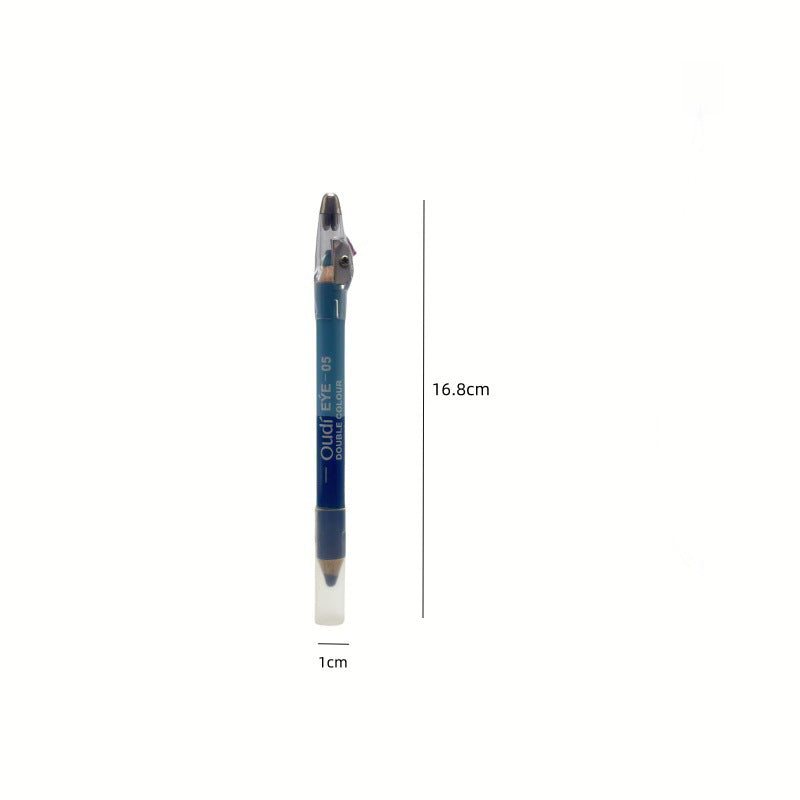 HKM-540115 12 Colors Waterproof Double-Headed Liquid Eyeliner Set - Smudge-Proof, Long-Lasting Formula