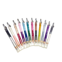 HKM-540115 12 Colors Waterproof Double-Headed Liquid Eyeliner Set - Smudge-Proof, Long-Lasting Formula