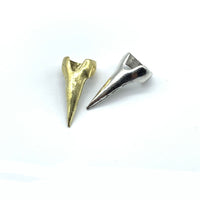 HKM-399251 Gothic Punk Style Retro Magic Claw Spiked False Nails in Bronze and Ancient Silver