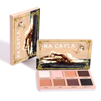 HKM-112979 Matte Pearl Glitter Eyeshadow Palette for All Skin Types - Full Coverage and Easy Definition