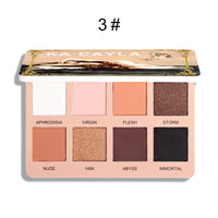 HKM-112979 Matte Pearl Glitter Eyeshadow Palette for All Skin Types - Full Coverage and Easy Definition