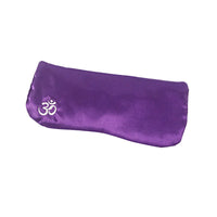 HKM-645523 Lightweight Silk Eye Pillow for Relaxation and Dark Circle Reduction - 25x4.5 cm in Pink, Purple or Green