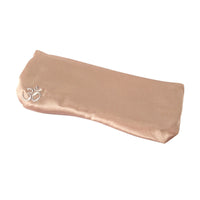 HKM-645523 Lightweight Silk Eye Pillow for Relaxation and Dark Circle Reduction - 25x4.5 cm in Pink, Purple or Green
