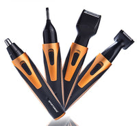HKM-217875 Multi-Function Rechargeable Electric Nose Hair Trimmer with 4 Replaceable Heads
