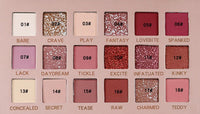 HKM-816915 18-Color Earth Tone Eyeshadow Palette - Silky Matte & Pearl Finish, Versatile Shades for Every Look
