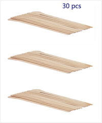 HKM-546067 Bamboo Disposable Sticks for Tongue Depressing and Hair Removal - 12.5cm Wooden Length
