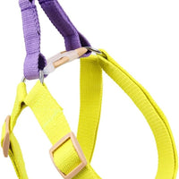 HKM-435155 No Pull Nylon Dog Harness and Leash Set for Small Dogs, Ideal for French Bulldogs, Chihuahuas, and Yorkies