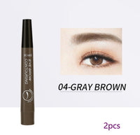 HKM-159251 Four-Headed Long-Lasting Eyebrow Pencil in Multicolor Options