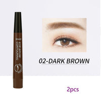 HKM-159251 Four-Headed Long-Lasting Eyebrow Pencil in Multicolor Options