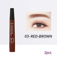 HKM-159251 Four-Headed Long-Lasting Eyebrow Pencil in Multicolor Options