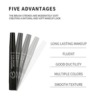 HKM-159251 Four-Headed Long-Lasting Eyebrow Pencil in Multicolor Options