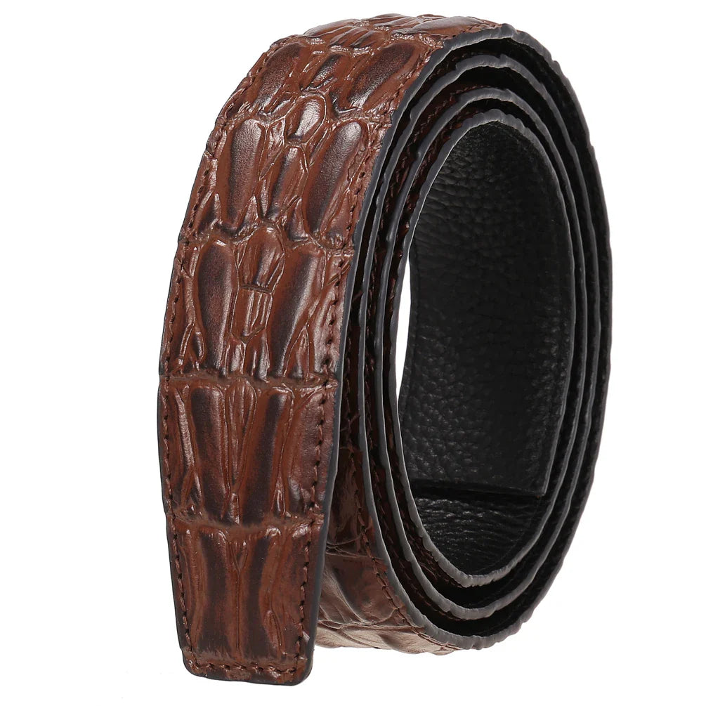 HKM-573523 Genuine Leather Men's Belt - Durable and Stylish Design, Versatile for Everyday Wear