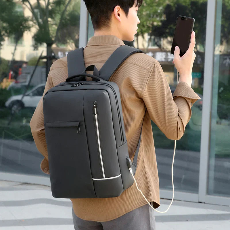 KTX-682387 Multifunctional Waterproof USB Charging Laptop Backpack with Custom Logo Design