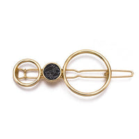HKM-217555 Chic Alloy Geometric Hairpin in Various Styles and Colors