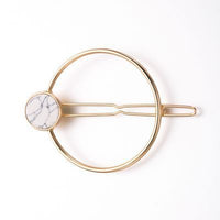 HKM-217555 Chic Alloy Geometric Hairpin in Various Styles and Colors
