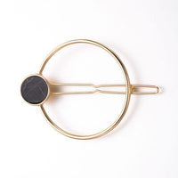 HKM-217555 Chic Alloy Geometric Hairpin in Various Styles and Colors