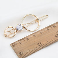HKM-217555 Chic Alloy Geometric Hairpin in Various Styles and Colors