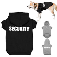 HKM-057491 Casual Fleece Hooded Teddy Sweatshirt for Pets - Available in Black and Grey, Sizes XS to XXL