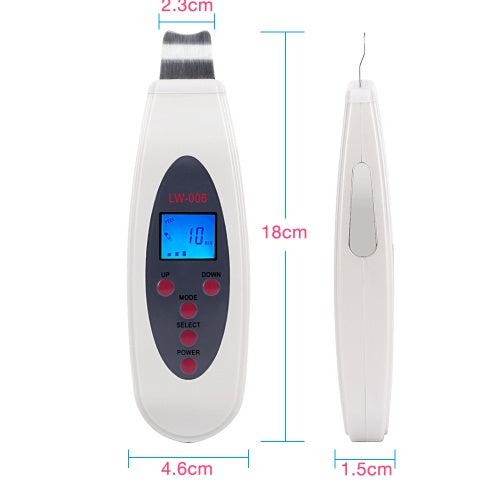 HKM-197971 Ultrasonic Blackhead Skin Cleaner with Deep Cleansing and Skin Tightening Function