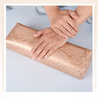 HKM-819475 Leather and Sponge Hand Pillow for Nail Art and Manicure Treatment