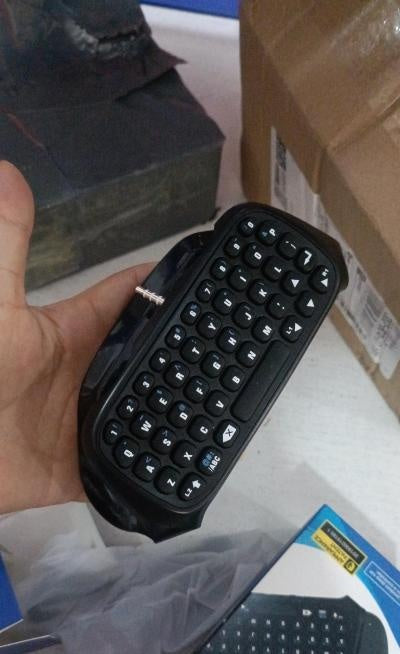 KTX-551571 Wireless Game Controller with Keyboard for PS4 - Bluetooth Connectivity, ABS Material, Perfect for All Gaming Levels