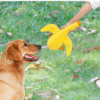 HKM-959635 Interactive Snuffle Dog Toy - Yellow Fleece and Stuffed Cotton, 36x34cm, Ideal for Bonding and Training