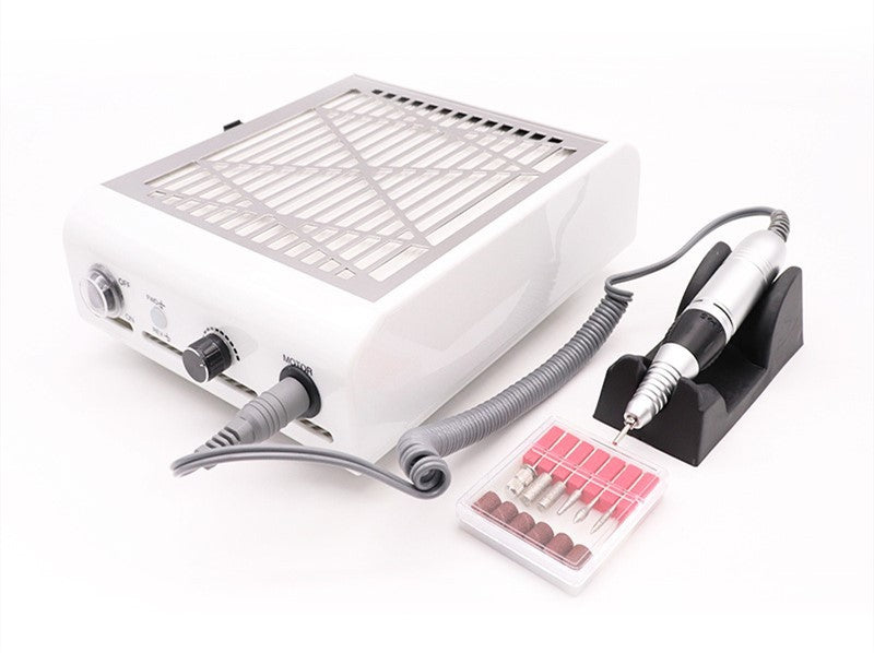 JMT-220874 All-in-One Nail Polish Vacuum Cleaner with Suction Power and Accessories