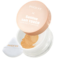 HKM-516243 Soft Touch Loose Powder - Long-lasting, Weightless & Sweatproof, 10g