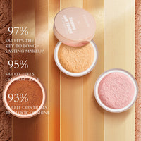 HKM-516243 Soft Touch Loose Powder - Long-lasting, Weightless & Sweatproof, 10g