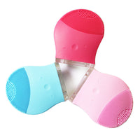 HKM-631699 Sonic Silicone Facial Cleansing Brush with Deep Cleaning and Massaging Function