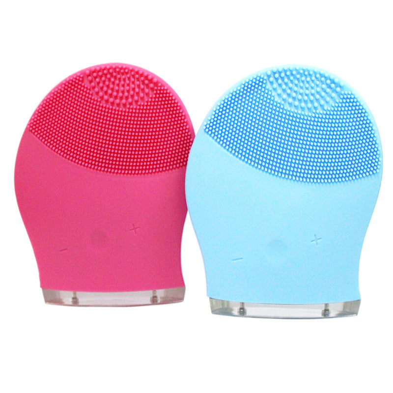 HKM-631699 Sonic Silicone Facial Cleansing Brush with Deep Cleaning and Massaging Function