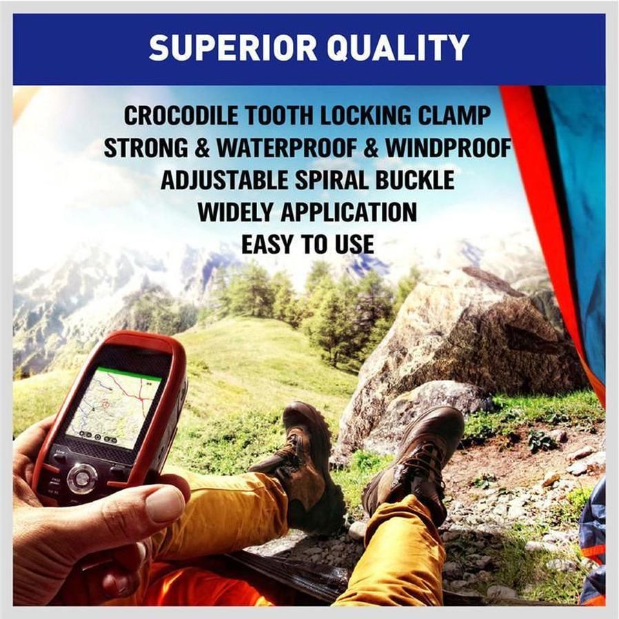 HKM-107347 Outdoor Fast Setup Tent Plastic Clip Fasteners