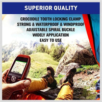 HKM-107347 Outdoor Fast Setup Tent Plastic Clip Fasteners