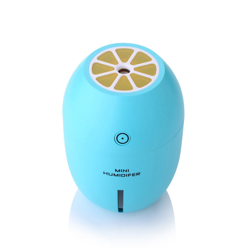 HKM-780243 Creative Household Hydrating Lemon Humidifier with 180ml Capacity and LED Light