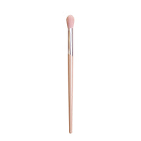 HKM-348115 Nude Pink Makeup Brush Set with 15 Essential Tools for Flawless Application