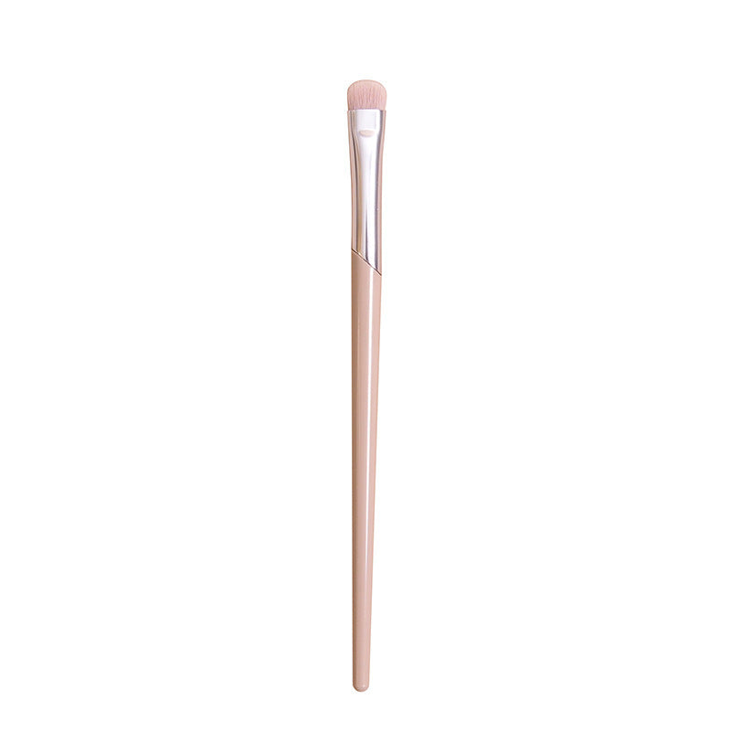 HKM-348115 Nude Pink Makeup Brush Set with 15 Essential Tools for Flawless Application